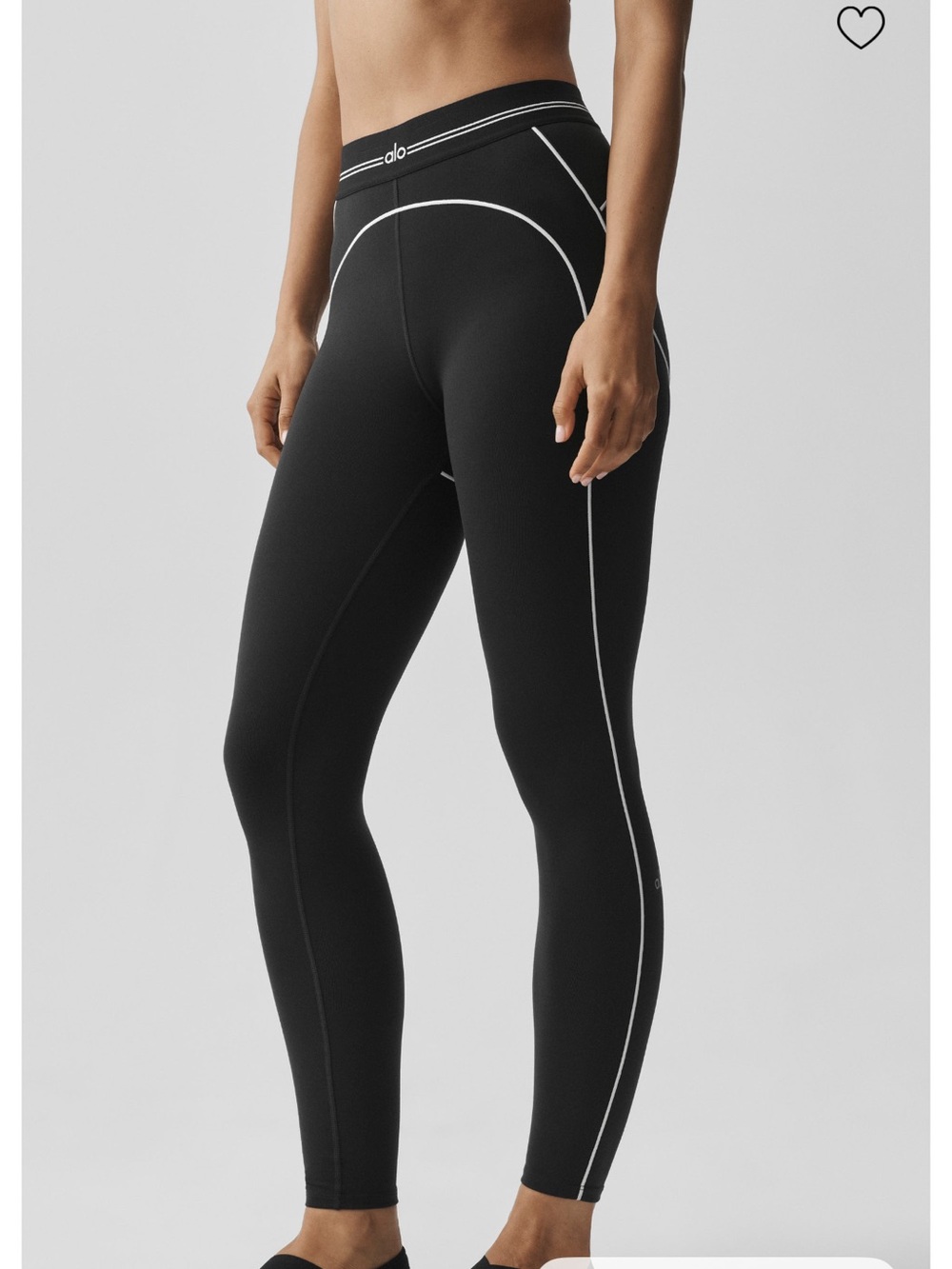 ALO Yoga Airbrush High Waist Heart Throb Legging